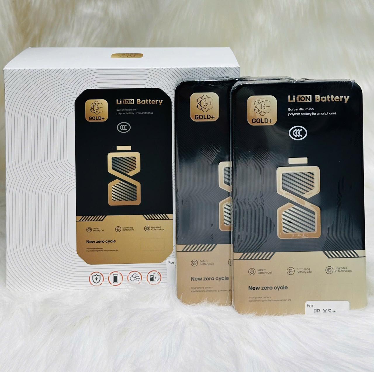 GOLD+ Li-ION Battery Full Box Set